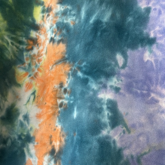 RIPNDIP Rubber Logo Tie Dye Hoodie Sweatshirt w Kangaroo Pocket Oversized Medium - Picture 10 of 13